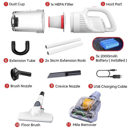 4-in-1 Lightweight Cordless Vacuum Cleaner