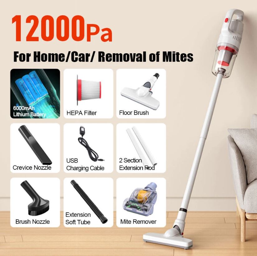 4-in-1 Lightweight Cordless Vacuum Cleaner