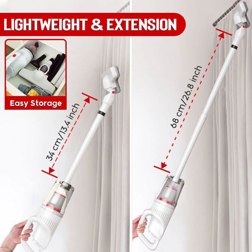 4-in-1 Lightweight Cordless Vacuum Cleaner