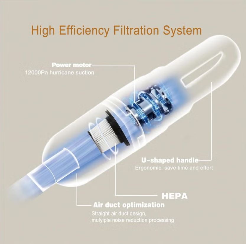 4-in-1 Lightweight Cordless Vacuum Cleaner