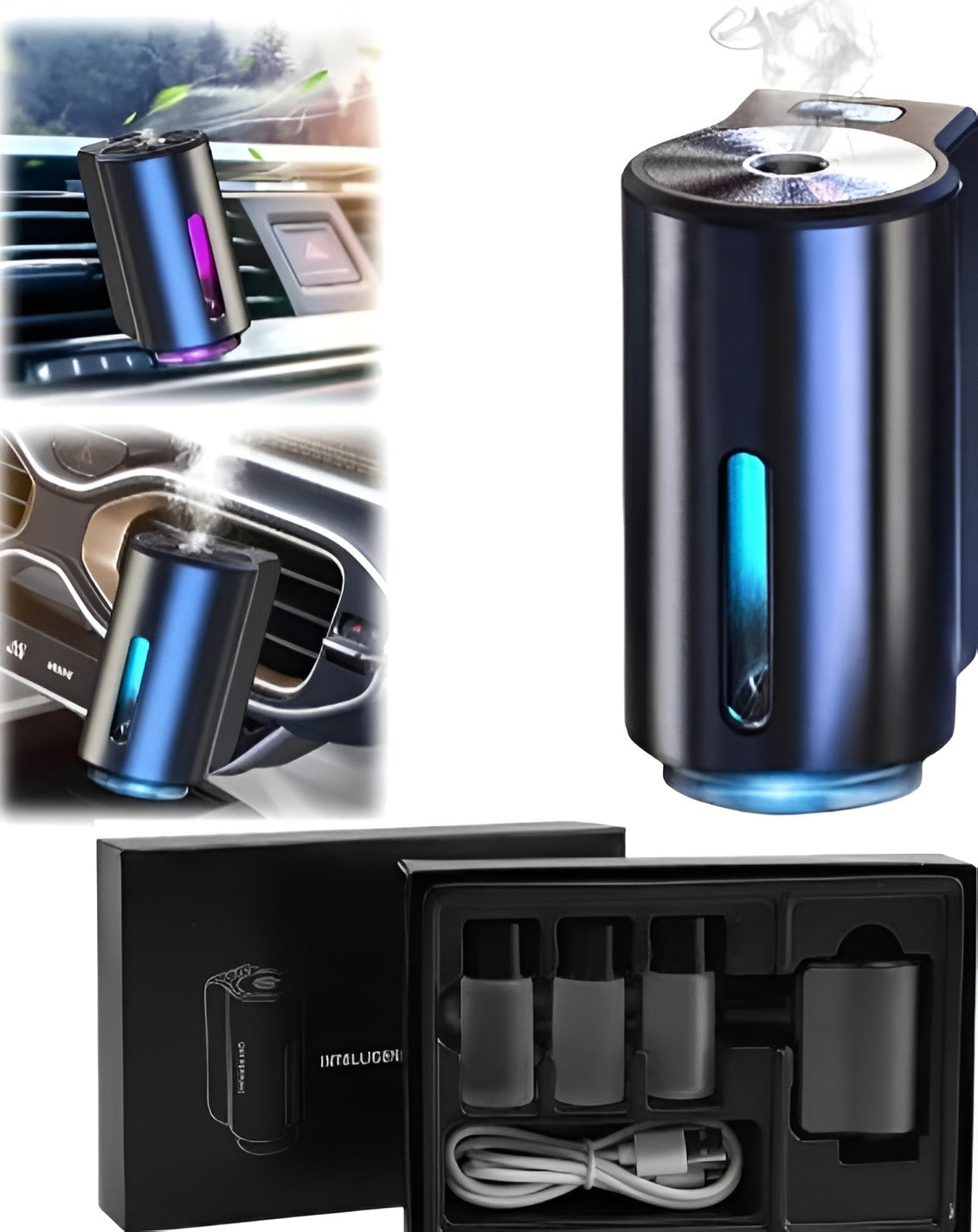 Smart Luxury Car Aroma Diffuser Fresh Air Mood Enhancer